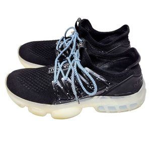 NAUTICA “DILARA” WOMEN’S RUNNING SHOES SIZE 8 BLACK WHITE BLUE
